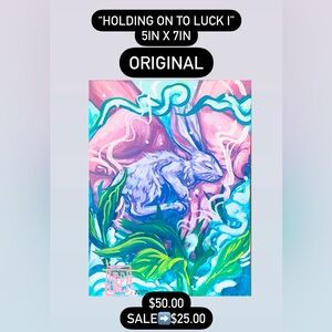 Small original art! On sale! by me!